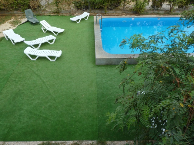 popovka. swimming pool with sea water